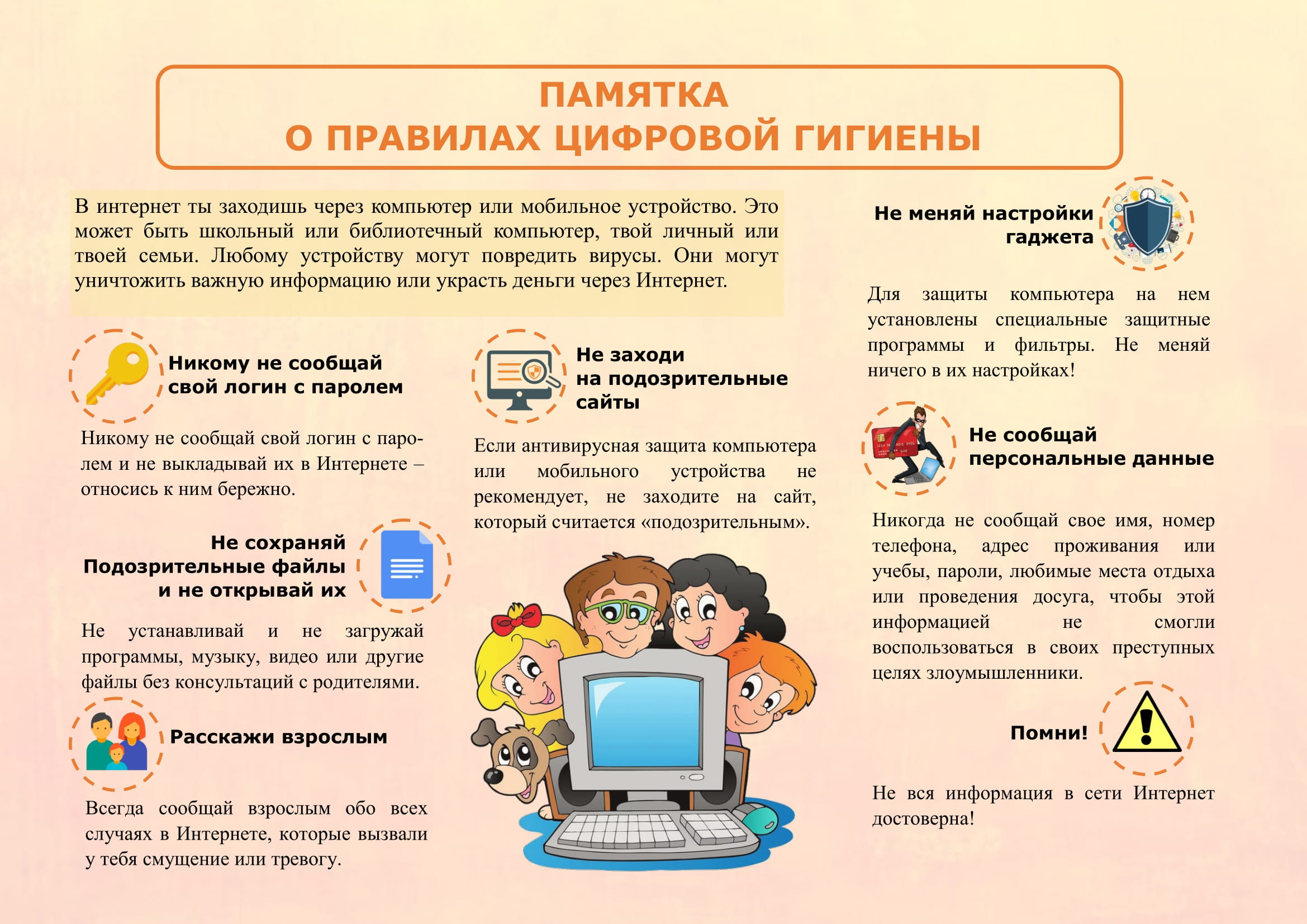 Цифровая гигиена в интернете